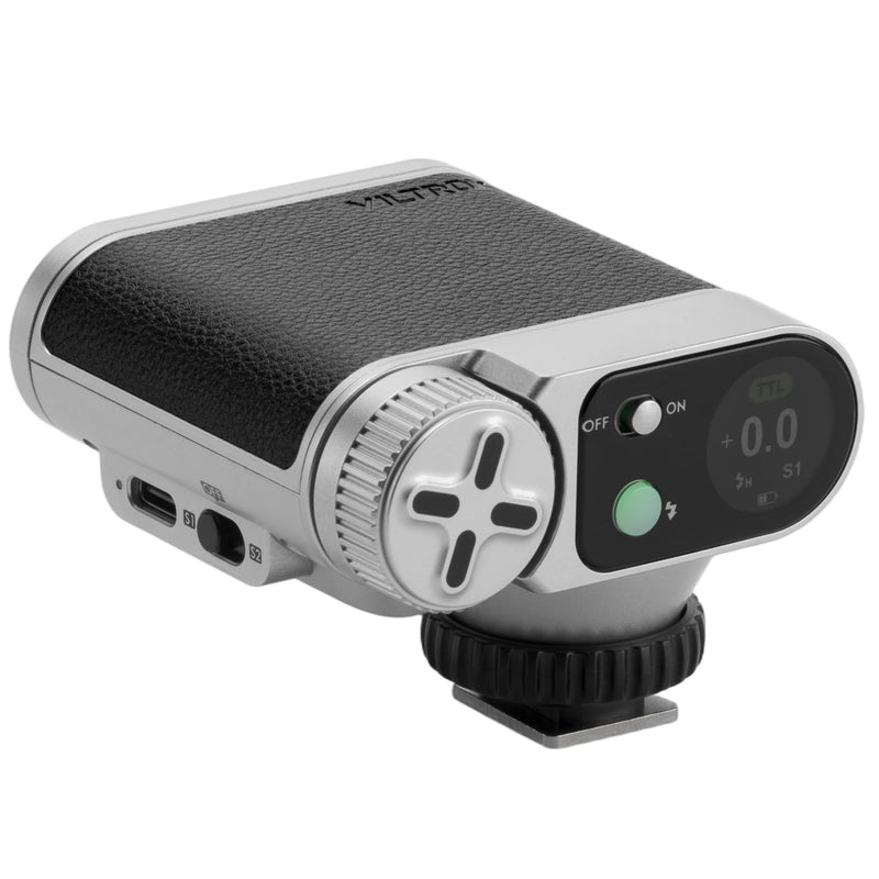 VILTROX Vintage Z1 Pro TTL Camera Flash for Nikon Cameras, 24Ws Mini Flash, 1/8000s HSS Retro Camera Flash with Touch Screen, 1s Recycling Time, S1/S2 Optical Trigger