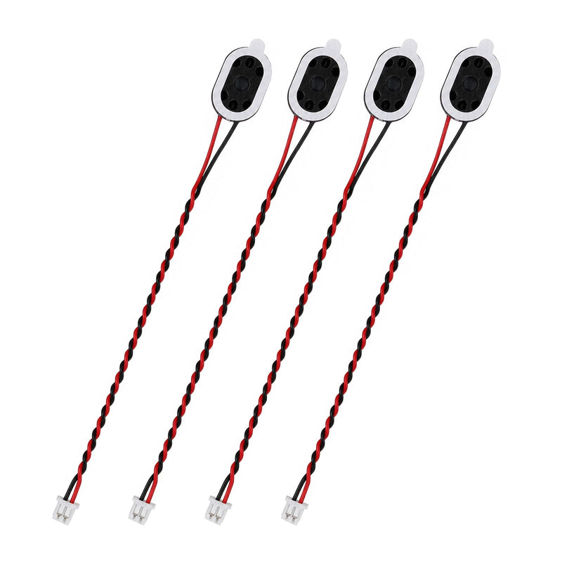 4 PCS Micro Internal speaker, 8 Ohm Small Speakers (3.7 Inch, 3.3V 5V) | 8ohm 1w Full-Range Cavity Advertising Machine Mini Speaker with 2pin Interface, Tiny speaker for Small DIY Electronic Project