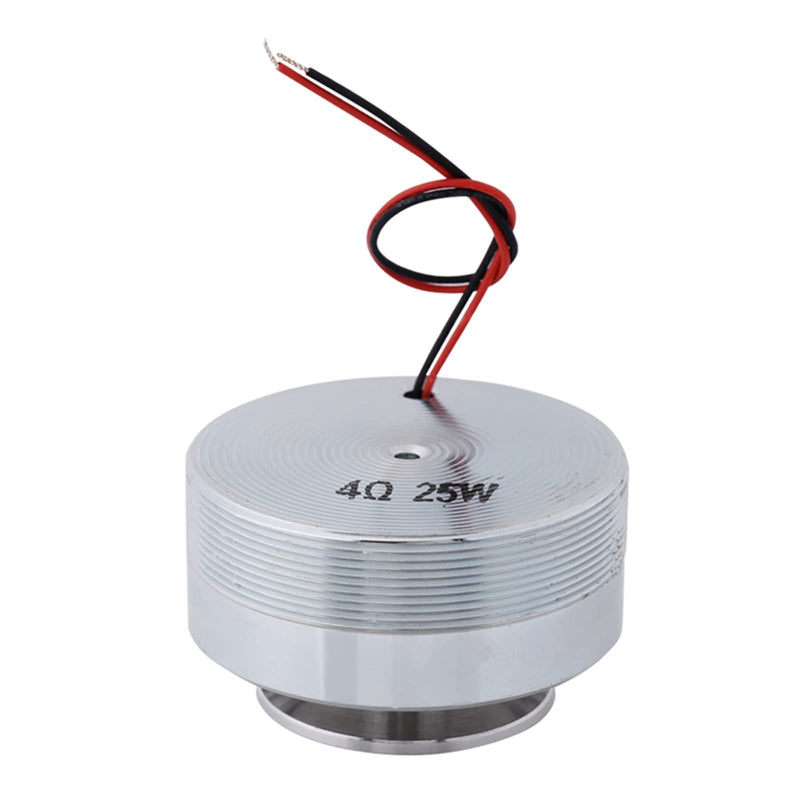 50MM 2 Inch Resonance Speaker Vibration Speaker Moving Coil Full Range 4 Ohm 25W Strong Bass 20Hz to 20kHz for Laptop Phone MP3 CD Audio Playback (8Ω 20W) 8Ω 20W