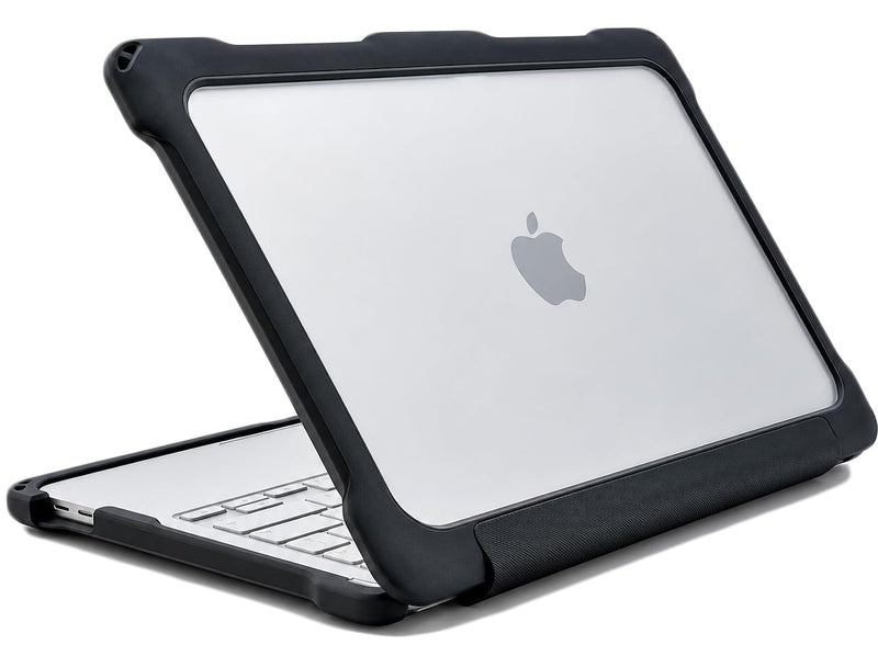 MacBook Neo 13 Case – Heavy Duty Protective Cover with Clear Back, TPU Bumper, Asset Tag Friendly, School & Classroom Ready- Fits 2026 MacBook NEO A3404