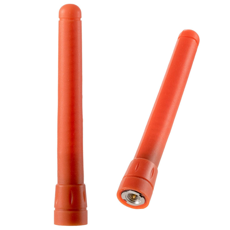 Extended Long Range Flexible Receiver Soft Whip GPS Antenna(Orange) for Garmin Alpha 100 200 200i Astro 220 320 430 (2 Pack), Eifagur Orange