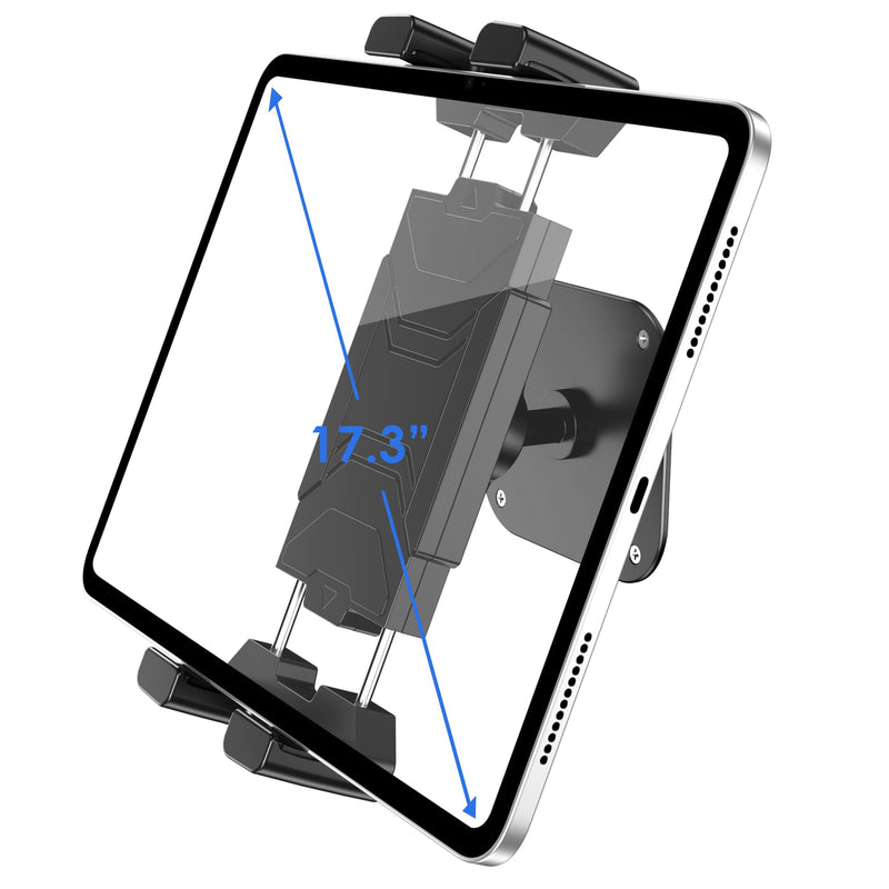 Aluminum Tablet Wall Mount, 360° Swivel, for 4.7-17.3" Tablets | 360° Rotation, Adjustable, for Fits iPad Pro/Air/Mini, Galaxy Tab & All 4.7-17.3" Tablets and Phones
