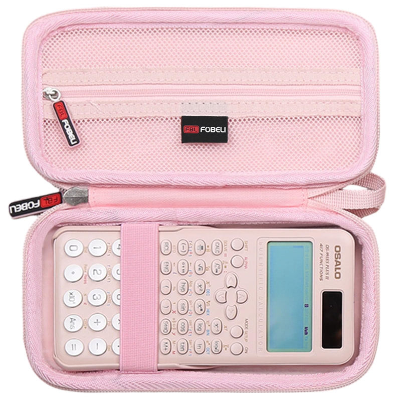 FBLFOBELI Hard Case for OSALO Scientific Calculator 417 Function 2 Line Written Display 10+2 Digits Solar and Battery Calculators (OS 991ES II)