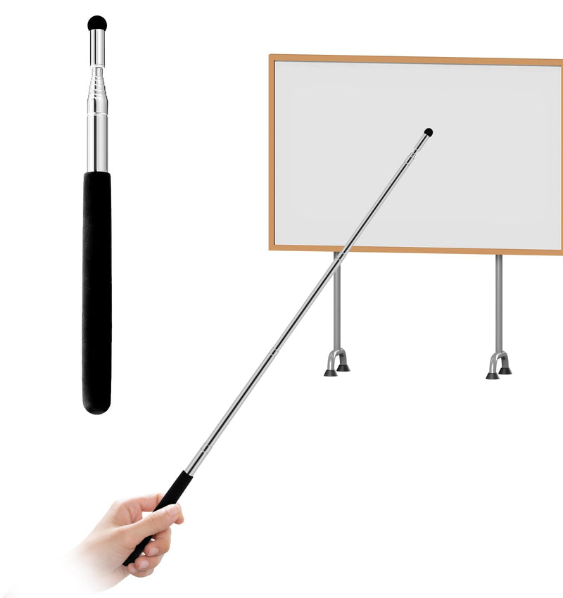 Teacher Stick Pointer, Retractable Stick Lightweight Portable Design | Anti-Slip Grip, Lightweight Portable Design, Classroom Instruction Whiteboard Map Pointing Office Presentation Speech Guide
