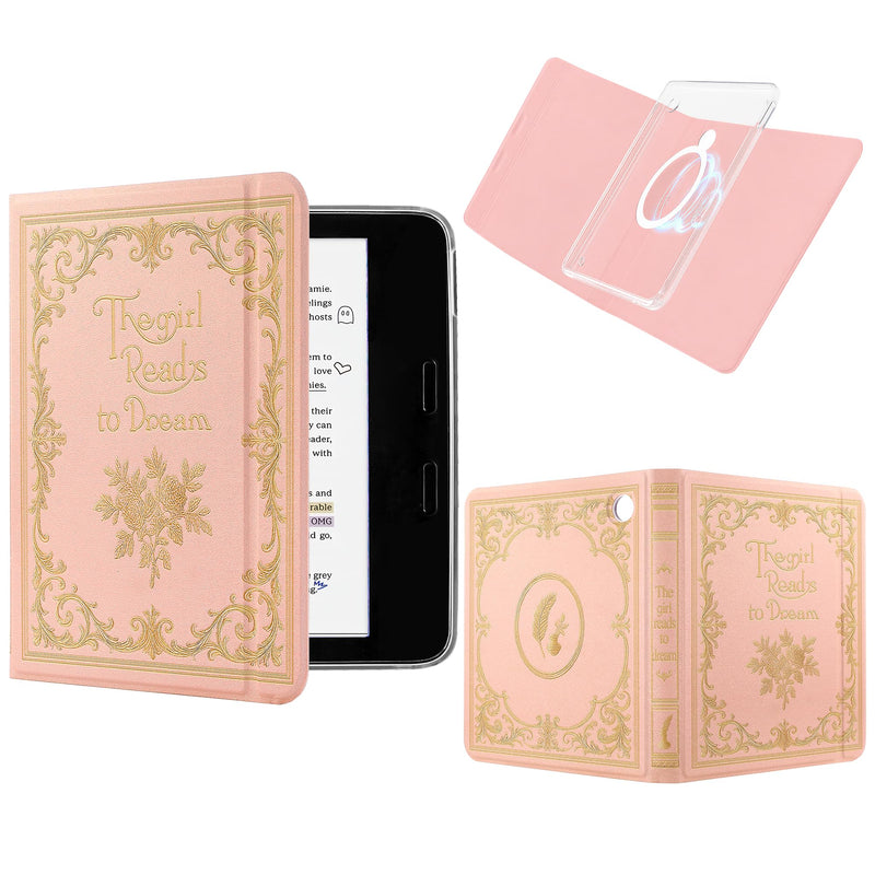 Magnetic Detachable Book Cover Case for 7" Kobo Libra Colour | Fits Kobo Libra Colour (2024 Released), Auto Wake/Sleep, Soft TPU Edge, Hands-Free Viewing, For Bookish Travelers, Dream 7" Kobo Libra Colour 2024 Released