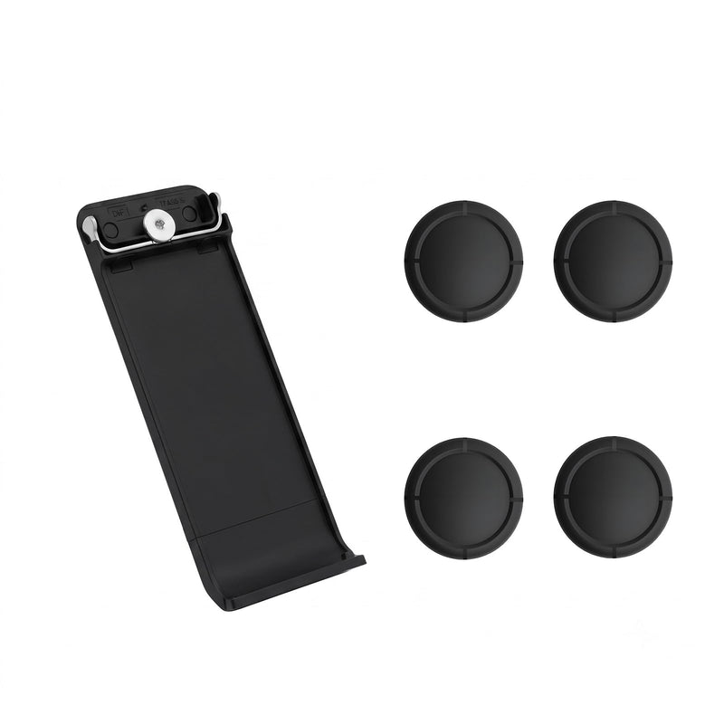 Replacement Kickstand for Nintendo Switch, with 4 Analog Stick Covers | 1 Pcs Back Shell Holder Bracket Repair Kit with 4 Silicone Analog Stick Covers