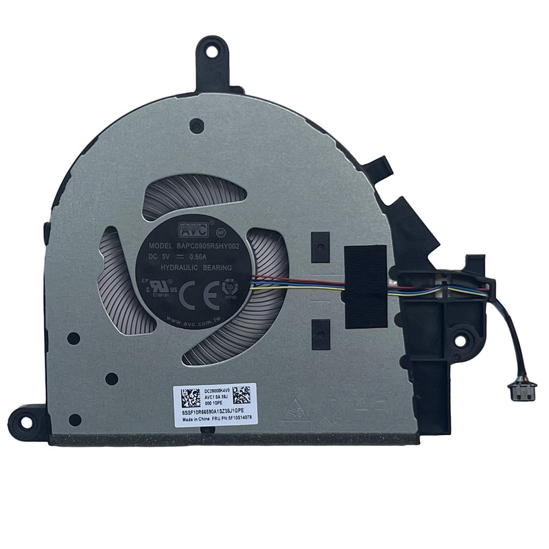 CPU Cooling Fan for Lenovo IdeaPad Slim 3 15IAN8 15IAH8 15IRU8 15ABR8 – 5F10S14078 DC5V 4-Pin