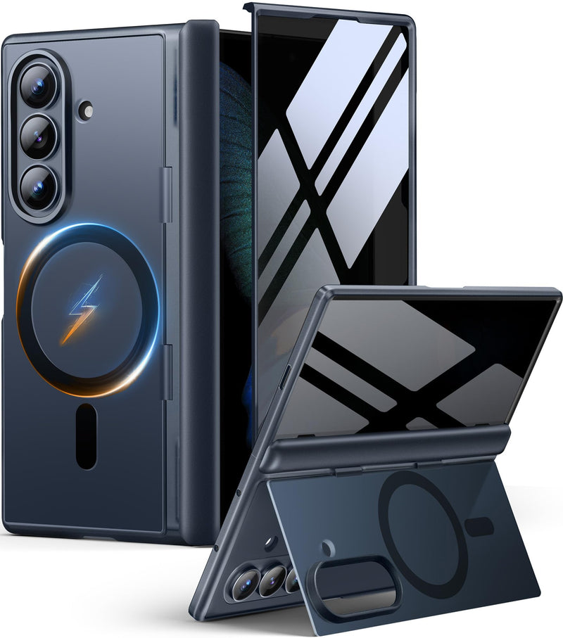 MOBOSI for Z Fold 8 Ultra Case with Privacy Screen Protector, Black | Compatible with Magsafe, Built-in Kickstand & Full Body Hinge Protection, Magnetic Slim Phone Case for Galaxy Z Fold8 Ultra