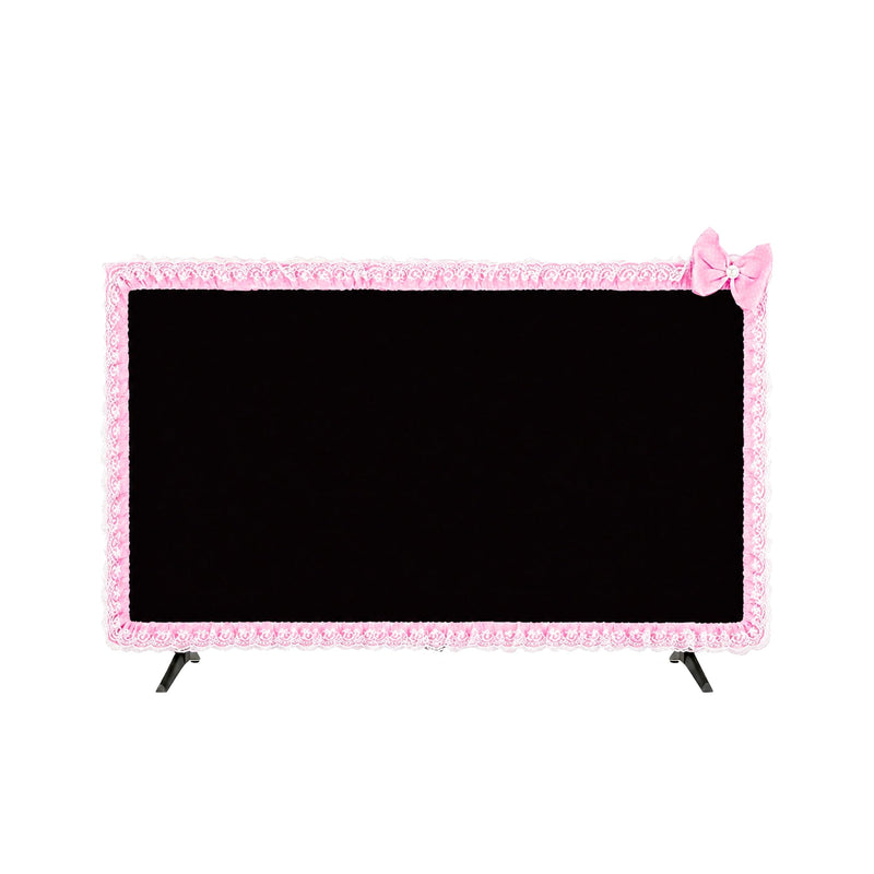 55 Inch TV Decorative Cover Elastic Frame Border Trim | Cozy Living Room Home Styling, Cute Television Surround Decoration, Fits Most 55 Inch TVs