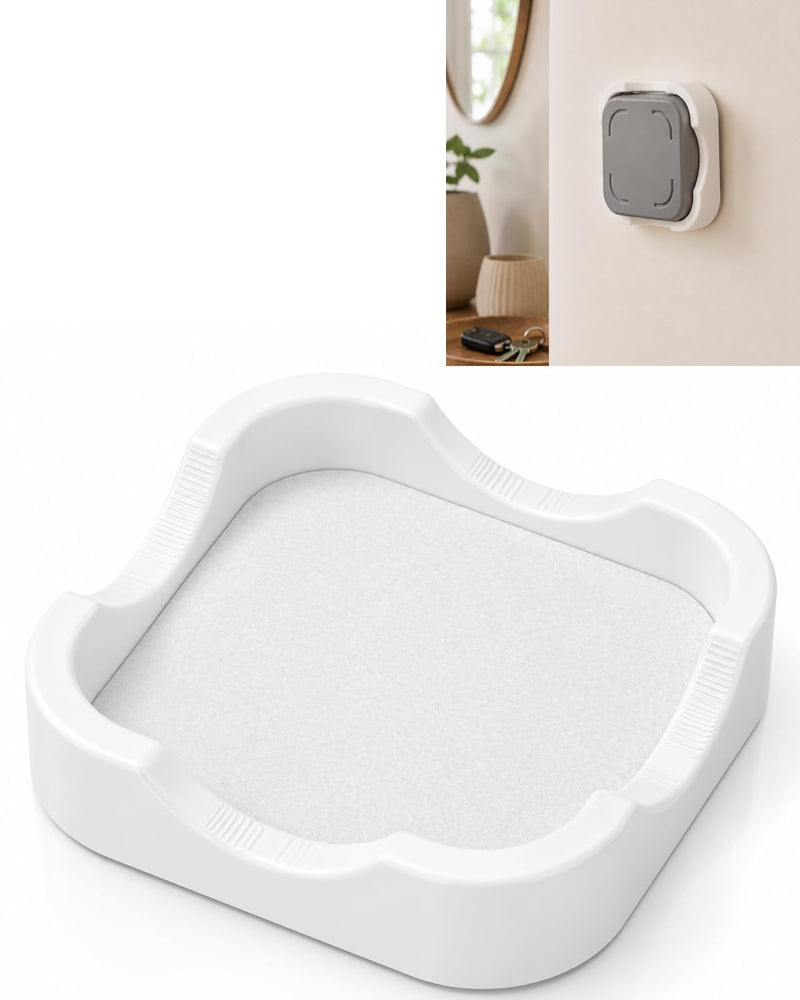 Tiga Phone Access Blocker Device Mount Compatible with Brick – Adhesive Wall & Desk Holder with Metal Plate, Dedicated Storage Mount for Daily Routine Organization