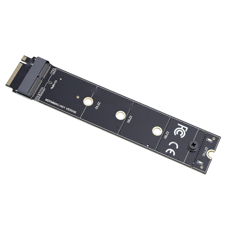 M.2 KeyM SSD Adapter Card | 12-16 Pin PCIe 4.0 High Speed Converter for 2013-2017 Air Pro
