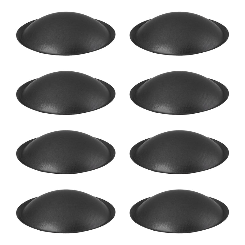 8PCS Speaker Dust Caps 45mm Black for Voice Coil Repair Replacement