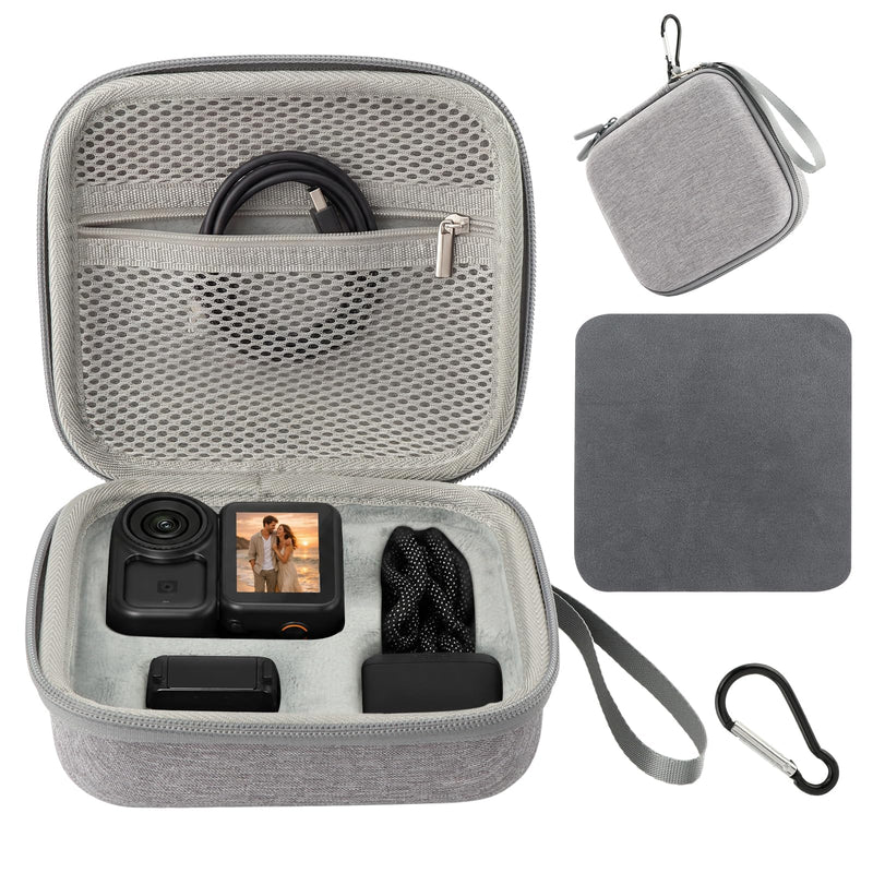 DJI Osmo Nano Case for Storage & Carry, Oxford Fabric & EVA Material | DJI Nano Case with Soft Lining for Osmo Nano/Xtra Atto & Accessories