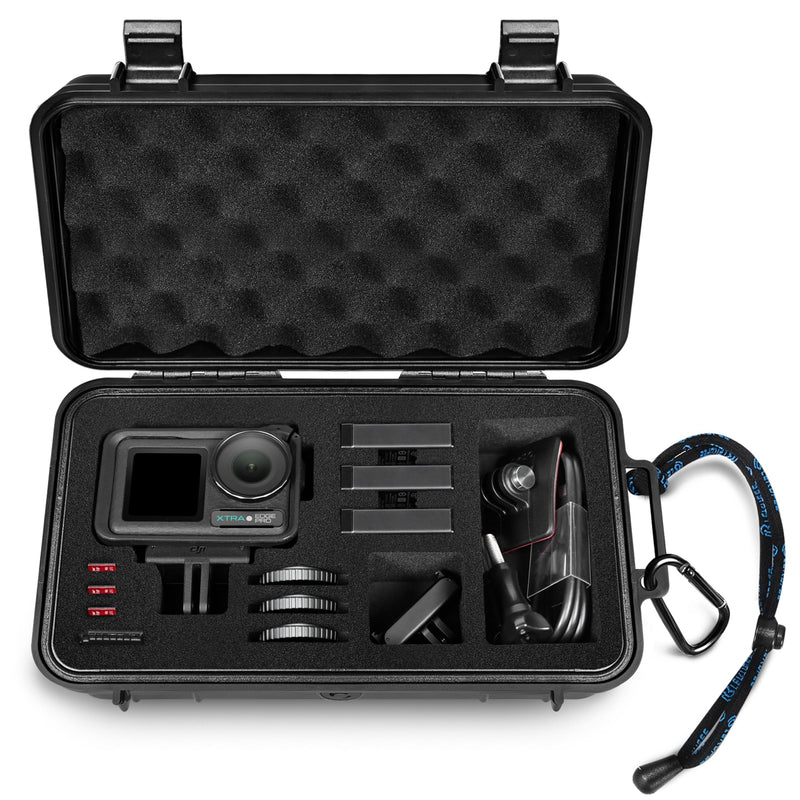 Lekufee Waterproof Hard Case for Xtra Edge Pro/Xtra Edge Camera, and Accessories(Case Only)