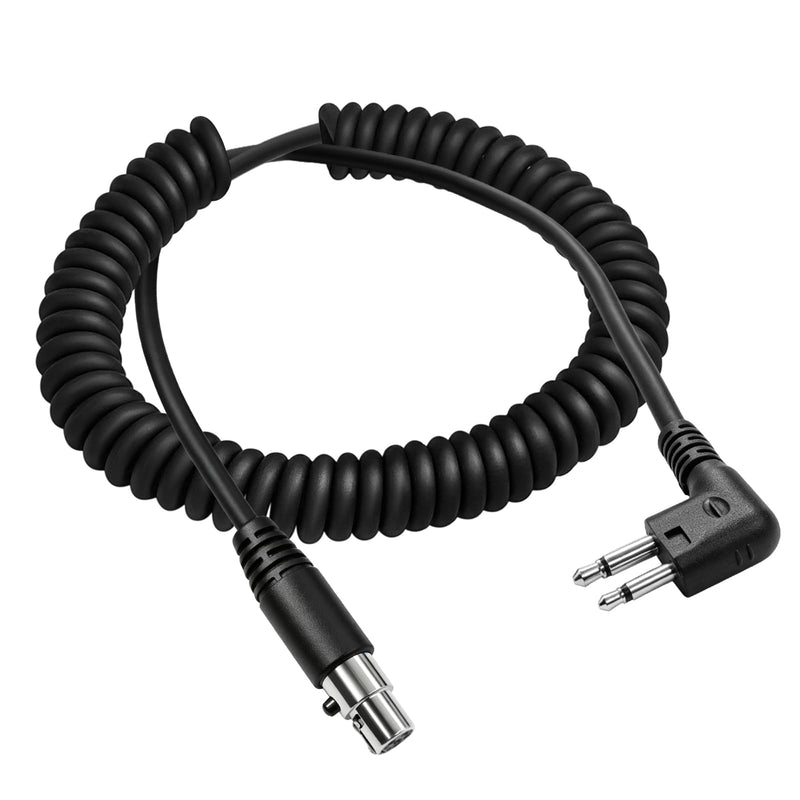 CP200D Headphone Cable HDH00-M1 5-Pin for Motorola CP200D CP100D | for Motorola R2 DEP450 BPR40D CP200 CP185 BPR40 for Yaesu FT-65 FT-25 FT-4X/V