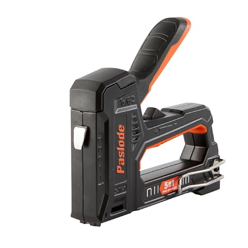 Paslode 5-in-1 Pro Manual Stapler, Compatible with Five Fastener Types 5-in-1 Stapler