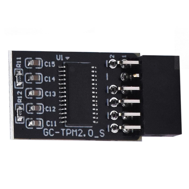 TPM 2.0 LPC Module 12-Pin Security Card for GIGABYTE Motherboard | 12-pin TPM 2.0 LPC security module for GIGABYTE motherboards, designed for hardware encryption and Windows 11 or 10 use