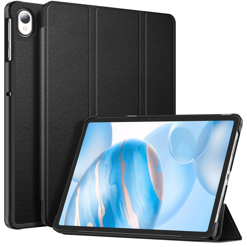 Fintie Slim Case for Onn 11 Inch Core Tablet (2026 Model) - Black | Premium Vegan Leather, Lightweight, Hard Shell Stand Cover, for Onn 11 Inch Gen5 Tablet