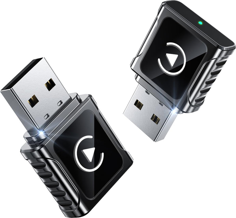 JDG Wireless CarPlay Adapter, Converts Wired CarPlay to Wireless, for Cars with Built-in Wired Apple Carplay, Super Mini USB Design Car Play Adapter for iPhone, (Black) | Converts Wired CarPlay to Wireless, Super Mini USB Design, USB & USB-C adapter, S...
