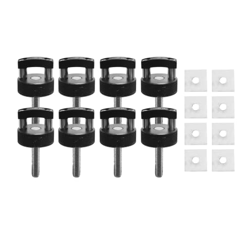 8Pcs Hard Top Quick Removal Fastener Thumb Screw with D Ring for 2007-2018 Jeep Wrangler JK, 2018-2022 JL & Gladiator JT 8