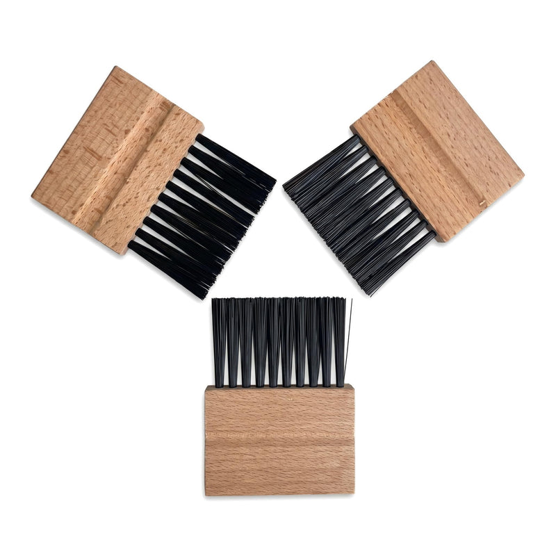 3pcs Heavy Duty Home Plate Brush with Plastic Handle – Baseball & Softball Field Equipment for Umpires, Coaches, and Groundskeepers