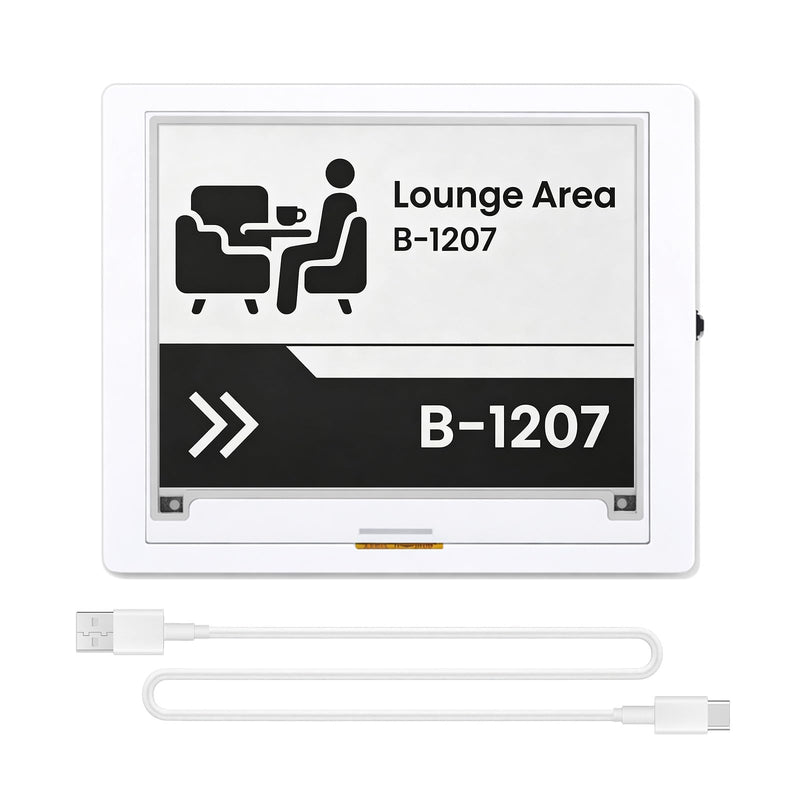 4.2 Inch E-Ink Display with ESP32-S3 Development Board | Black/White E-Paper Display with 400x300 Resolution, Driven by SPI Interface, Ultra-Low Power, Compatible with Arduino IDE 4.2" E-Ink Display