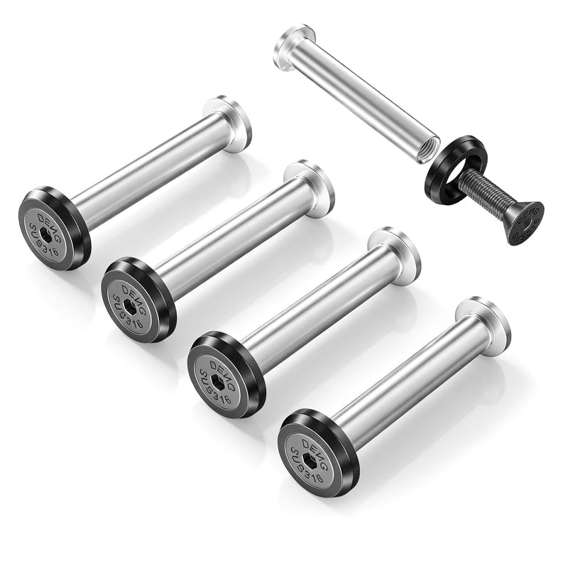 PC Fan Screws for 25mm Fans, 20PCS Fan-Safe Lock Screw Kit | Stainless Steel M3 Screw & Lock Standoff with Aluminum Washer, Zero-Damage Case Fan Screws for 25mm PC Cooling Fans Mounting