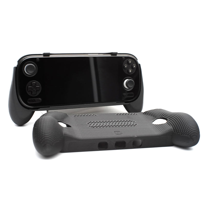 Grip for Ayn Odin 3 Grip 2-in-1 Reversible Screen Cover & Thick Comfort Grip Case with Felt Wrap Ergonomic Ayn Handheld 2n1