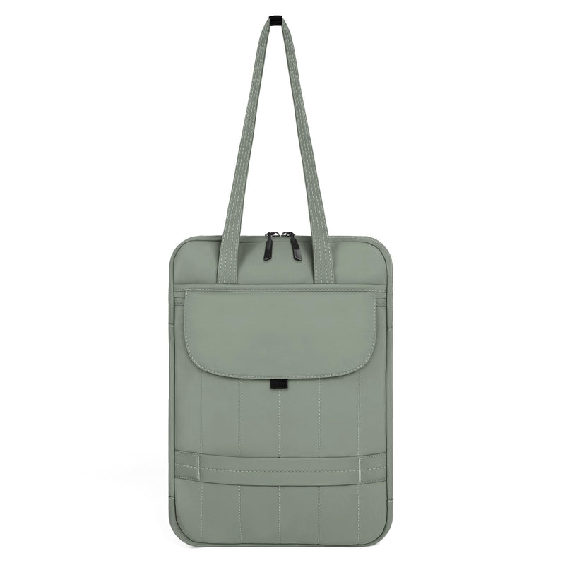 FGZ Laptop Shoulder Bag for Women,Sage Green | Waterproof, Business Large Computer Handbag Purse Briefcase, Office Gifts for Women Sage Green