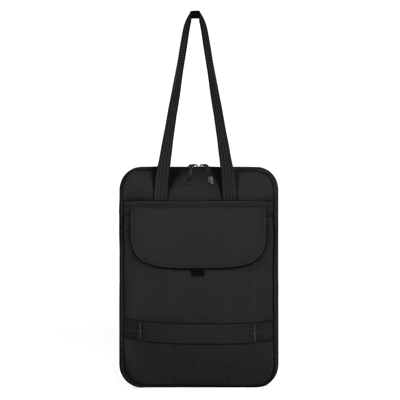 FGZ Laptop Shoulder Bag for Women,Black | Waterproof, Business Large Computer Handbag Purse Briefcase, Office Gifts for Women Black