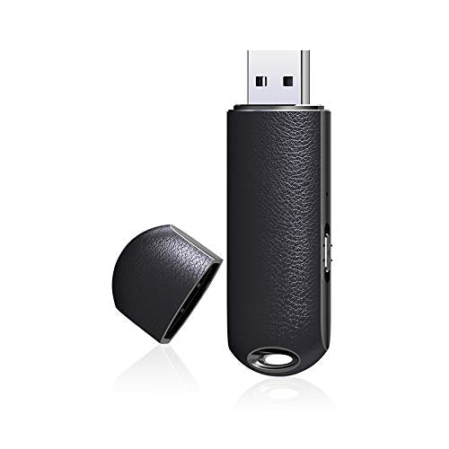 USB Voice Recorder, 96H Long Time Digital Audio Recorder, Portable USB Flash Drive & MP3 Player Audio Device for Meeting, Interview, Lecture