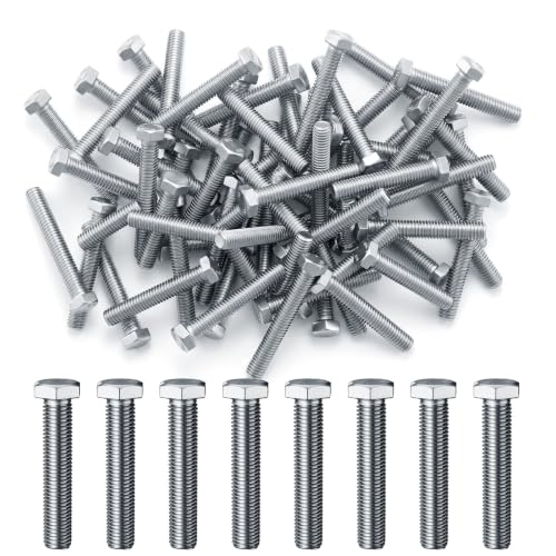 50Pcs 3/8-16 X 2-1/2" Hex Head Screw Bolt 3/8-16 x 2-1/2"