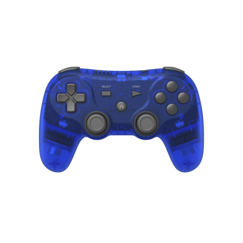 Retro Fighters Defender Pro Wireless Controller for PS1, PS2, PS3, Switch, & PC | 2.4GHz & Bluetooth (Ocean Blue) Ocean Blue