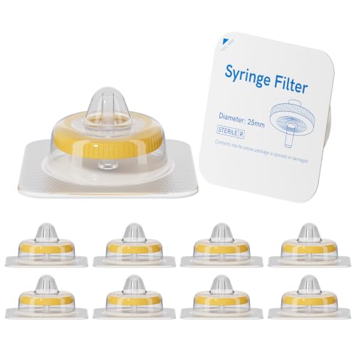 Sterile Syringe Filter, PES, 0.22um 33mm, 10 Individually Packed 33mm 0.22um
