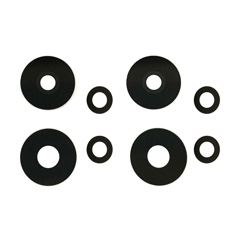 Rear Camera Lens Glass Back Camera Cover Glass Replacement for Motorola Moto G 5G 2025 XT2513, with Adhesive (2 Set)