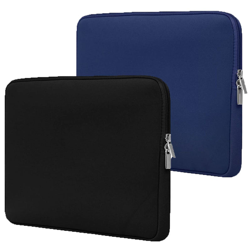 2 Pack Tablet Sleeve Bag for 8.4-11 Inch Tablets, Foam Zipper Protective Pouch Soft Cover for Travel