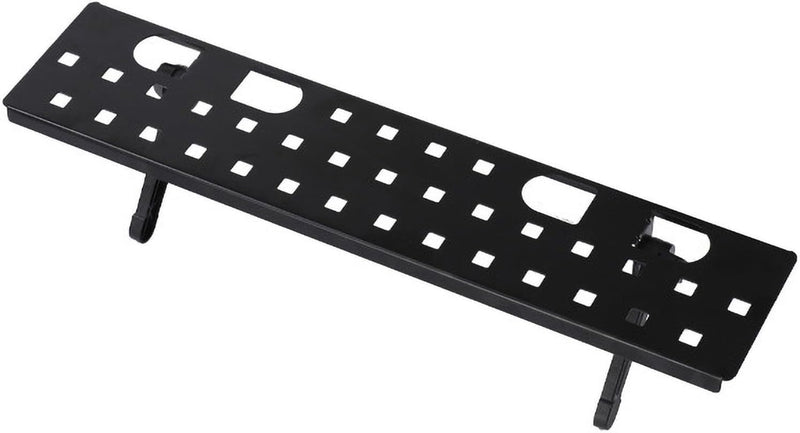 17.7in TV/PC Top Shelf Mount for Routers, Cable Boxes and Remote | Adjustable Monitor Top Shelf Wide Platform Screen Storage Bracket, TV Mounted Shelf for Games Consoles - 17.7 x 3.9 inches 17.7 X 3.9 Inch