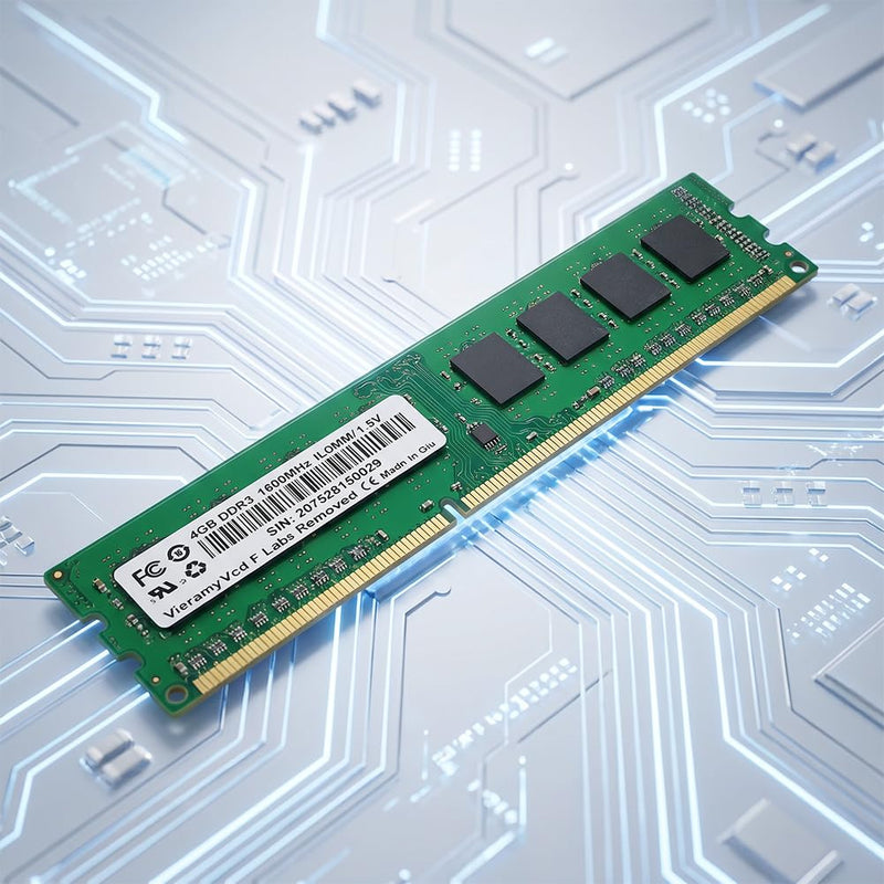 Desktop 4G Memory Module DDR3 Fully Compatible with Desktop Computer Memory Modules, Frequency 1600MHz