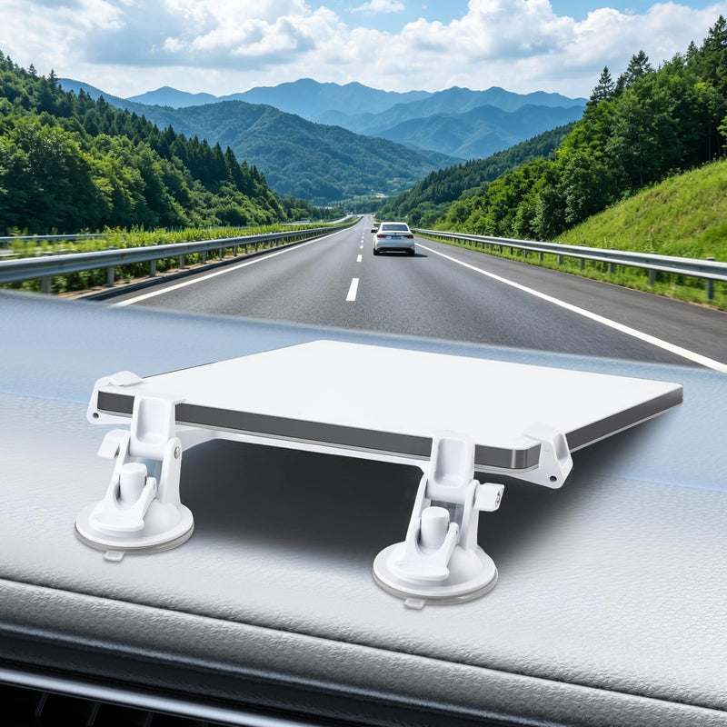 Starlink Mini Car Mount with Suction Cup for Dashboard & Windshield | Upgraded Stable Signal Bracket for Starlink Mini Satellite Internet, Compatible with Most Vehicles