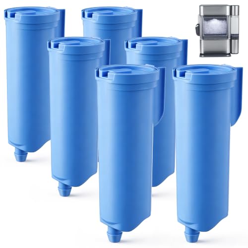 6 Pack Replacement Water Filter Compatible With Opal Nugget Ice Maker&Opal 2.0 & Opal+, Scale Inhibiting Filter Compatible with GE Profile Opal Nugget Ice Maker, Clean and Improve Ices Taste 6