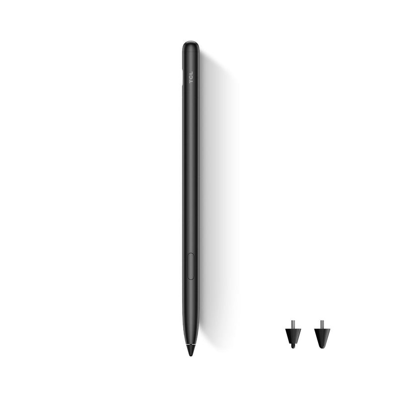 TCL T-Pen 2 Digital Stylus Pen for TCL Tablets, 4,096 Pressure Levels | Interchangeable Tips, Press-and-Hold Eraser, 112-Hour Long Battery, Lightweight Stylus for Writing, Drawing, Sketching