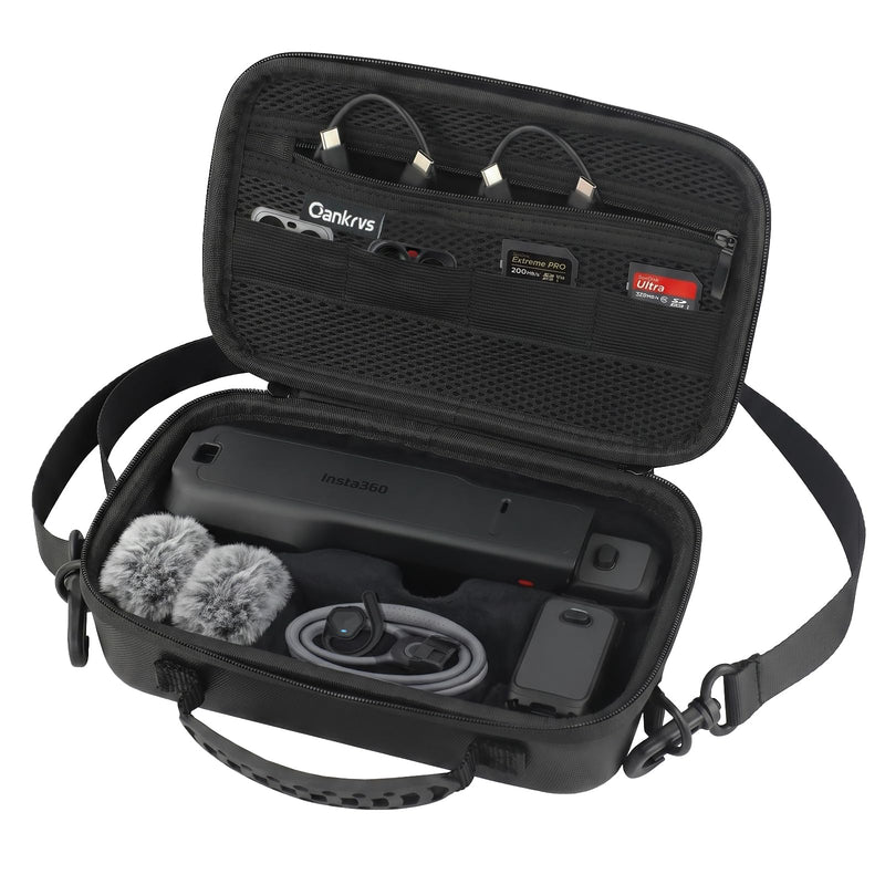 Luna Ultra Carrying Case, Shoulder Bag for Insta360 Luna Ultra Creator Bundle, Compatible with POV Head Tracker, Includes Removable Shoulder Strap