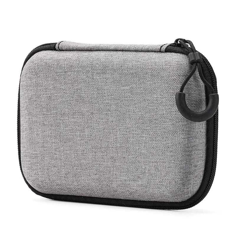 Mini Travel Organizer Hanging Cable Bag - Portable Charger, Cord Storage, Electronics Accessories Case -grey M Grey M
