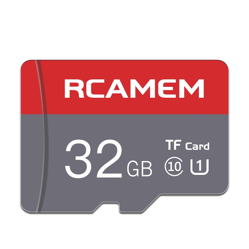 32GB Micro Memory Card with Adapter TF Card Class 10 for Camera | Compatible with smartphones, tablet, dash cam, drones, sports camera, surveillance etc