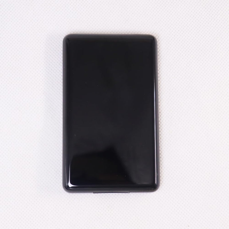 Thin Blank Black Backplate for iPod 5th 5.5th Video 30gb Metal Back housing case for Classic 6th 80gb 120gb Classic 7th 160gb Thin Version 10.5mm Back housing