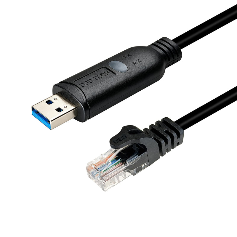 DSD TECH SH-N20A USB 3.0 to RJ45 Ethernet Cable, 1000Mbps, 6ft, Mac PC