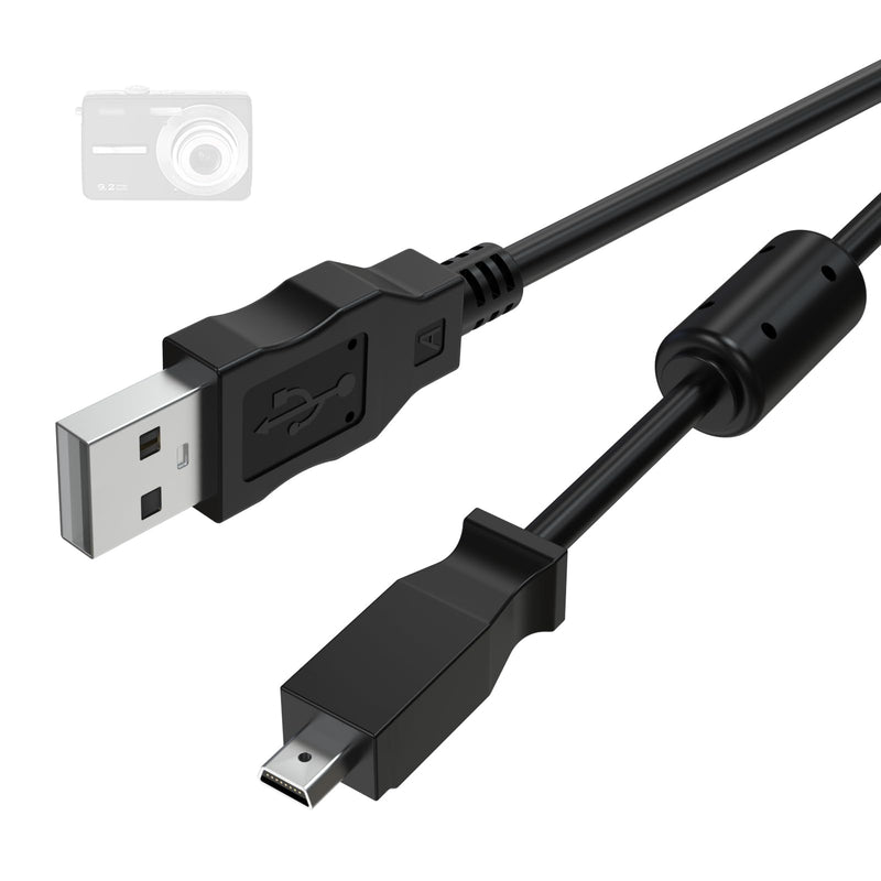 U8 USB Cable for Kodak Easyshare C813 C875 C913 C1013 CD33 V1003 V1073 M340 | U-8 U8 USB Cable for Kodak Easyshare C140 C180 C182 C190 C315 C330 C340 C350 C360 C433 C513 C530 Camera, 4.9ft