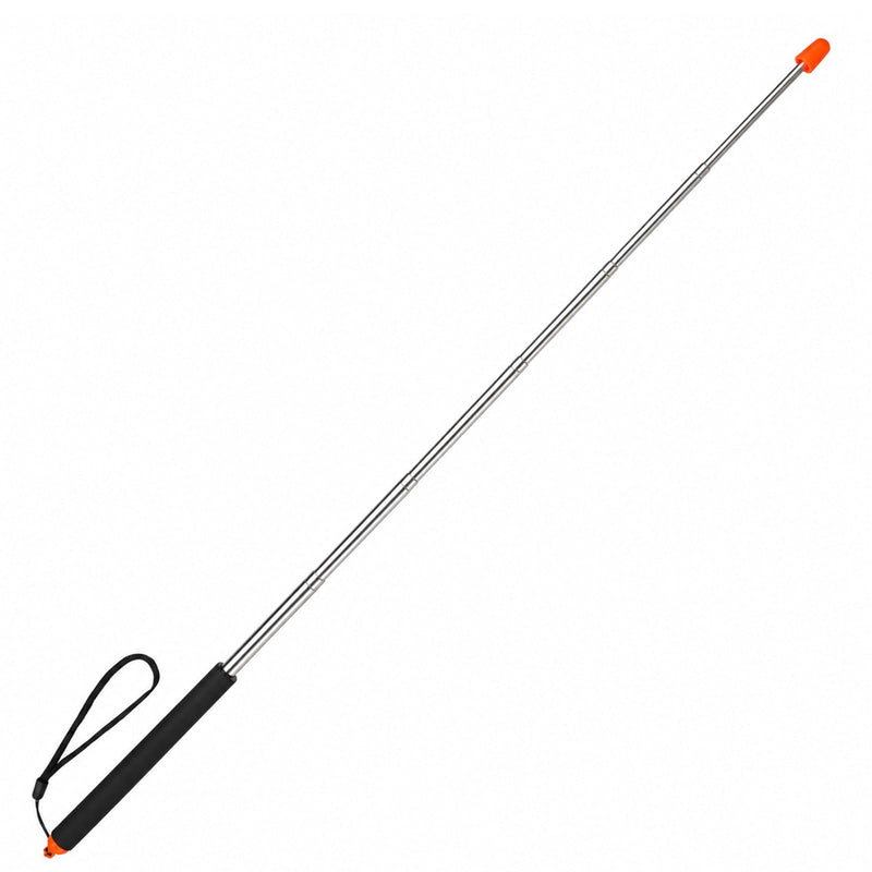 Telescopic Pointer Stick 40in Retractable Teaching Pointer Extendable Handheld Guiding Wand for Whiteboard Presentation Office Meeting Training