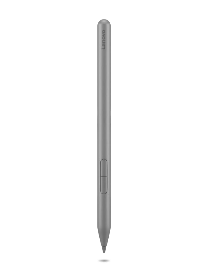 Lenovo Pen 2 Stylus for Idea Pad 2-in-1, Luna Grey | Digital Pen with 8192 Pressure Levels for AES3.0, USB-C Rechargeable, Magnetic Attachment, Multi-Protocol Active Pen