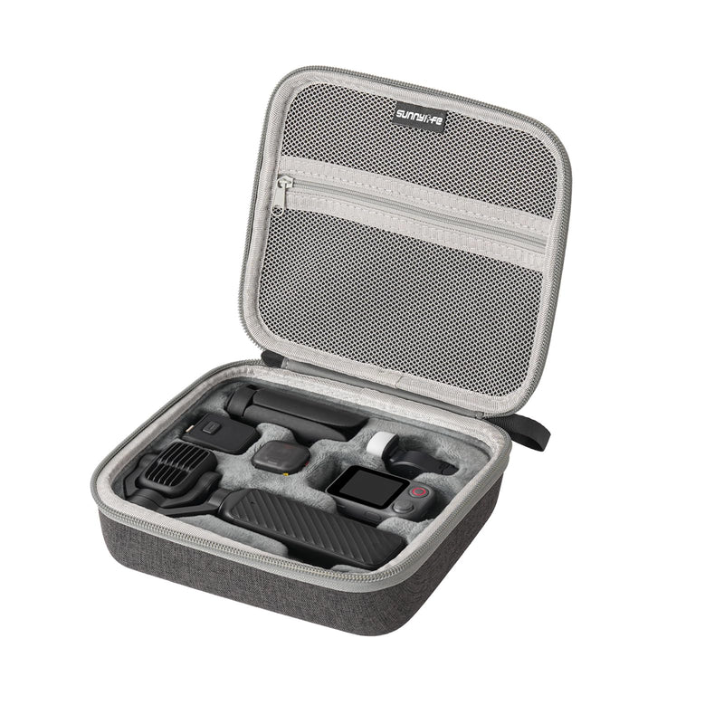 Osmo Pocket 4P Case, Storage Bag for DJI Osmo Pocket 4P Accessories | Creator Combo / Mic 3/Mini 2 / Fill Light / Osmo FrameTap Remote Control / Battery Handle / Vlogging Camera and Accessories